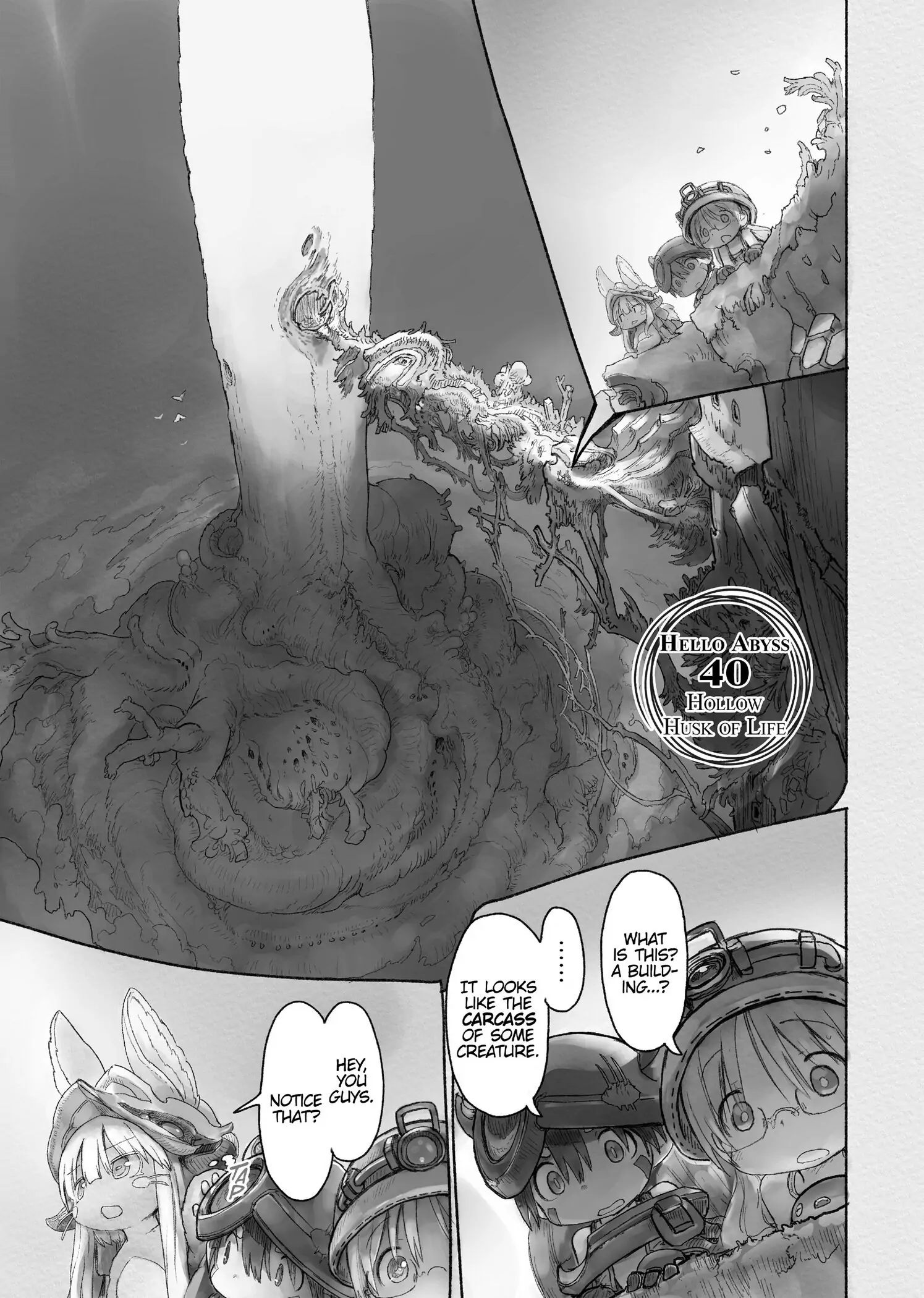 Made in Abyss Chapter 40 image 01